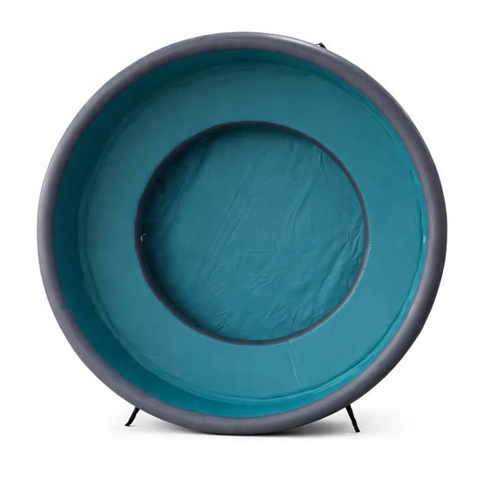 piscine ronde gonflable | banc Intégré Drop-stitch - GIGI France